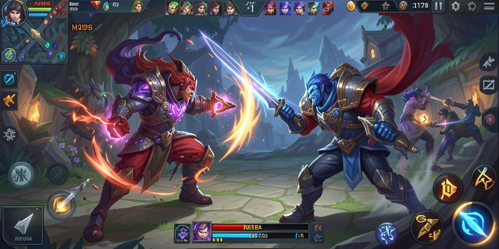 Tampilan gameplay seru di <strong>3178</strong> dengan aksi pertempuran yang intens.