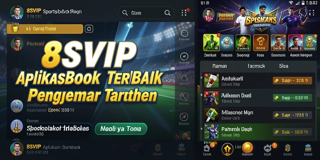 Tampilan gameplay Sportsbook di 8SVIP yang menarik dan interaktif.