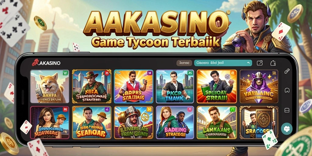Tampilan menarik dari gameplay AAKASINO yang penuh strategi.