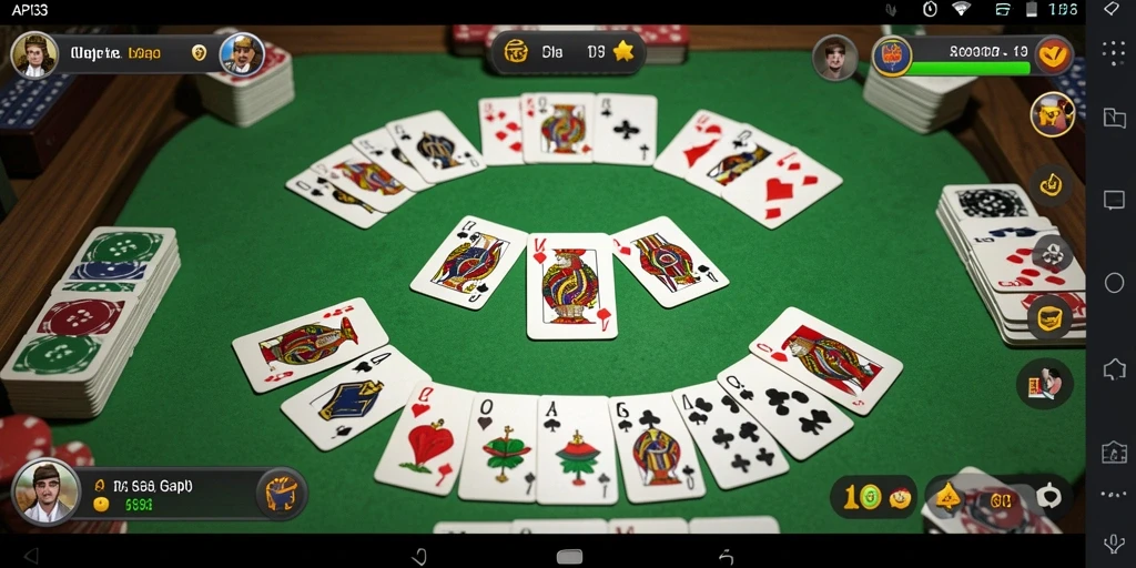 Tampilan gameplay GAPLE yang seru dan interaktif di API33.