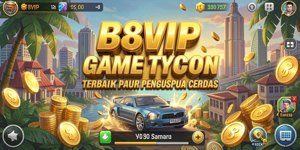 Tampilan utama gameplay B8VIP yang seru dan menantang.