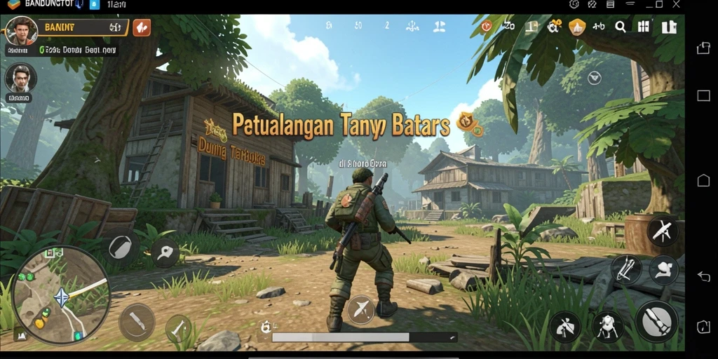 Gameplay BANDUNGTOTO menampilkan petualangan seru di dunia terbuka.