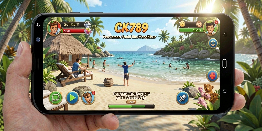 Tampilan gameplay CK789 yang menyenangkan dan interaktif.