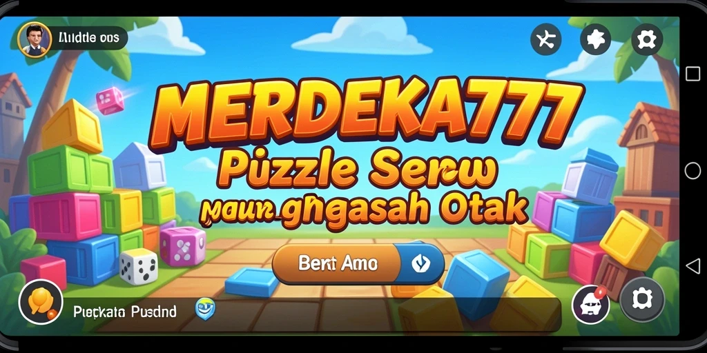Screenshot gameplay MERDEKA777 menampilkan tantangan Puzzle yang menarik.