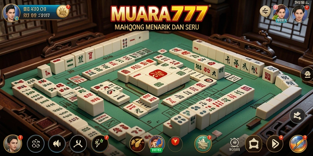 Tampilan gameplay Mahjong yang menarik di MUARA777.