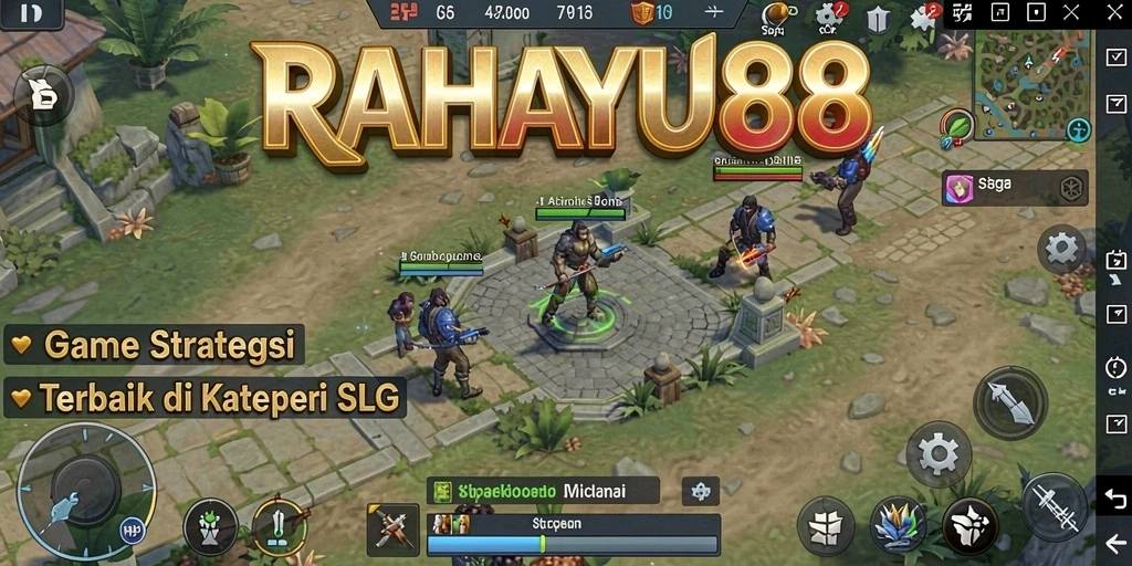 Tampilan gameplay RAHAYU88 dengan strategi mendalam dan grafis yang memukau.