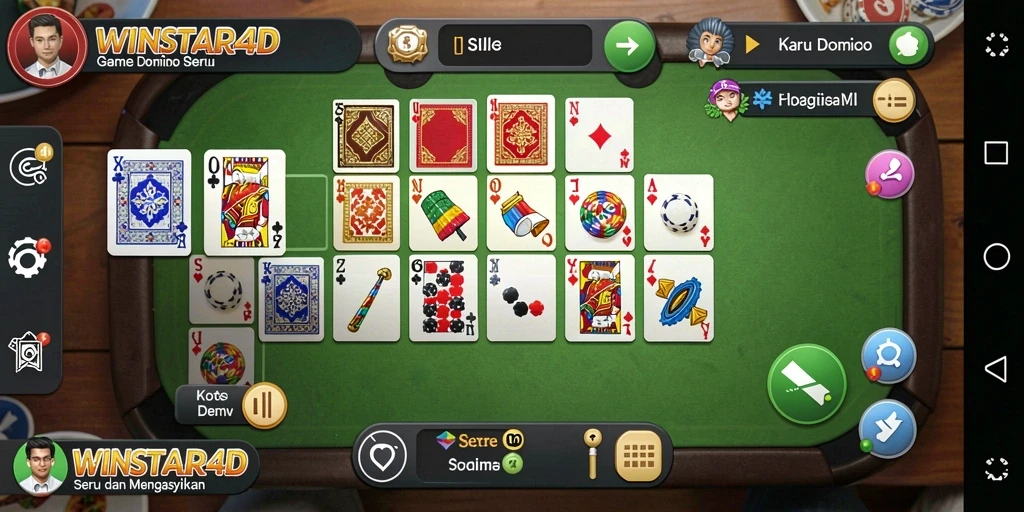 Tampilan gameplay seru dalam WINSTAR4D yang memikat.